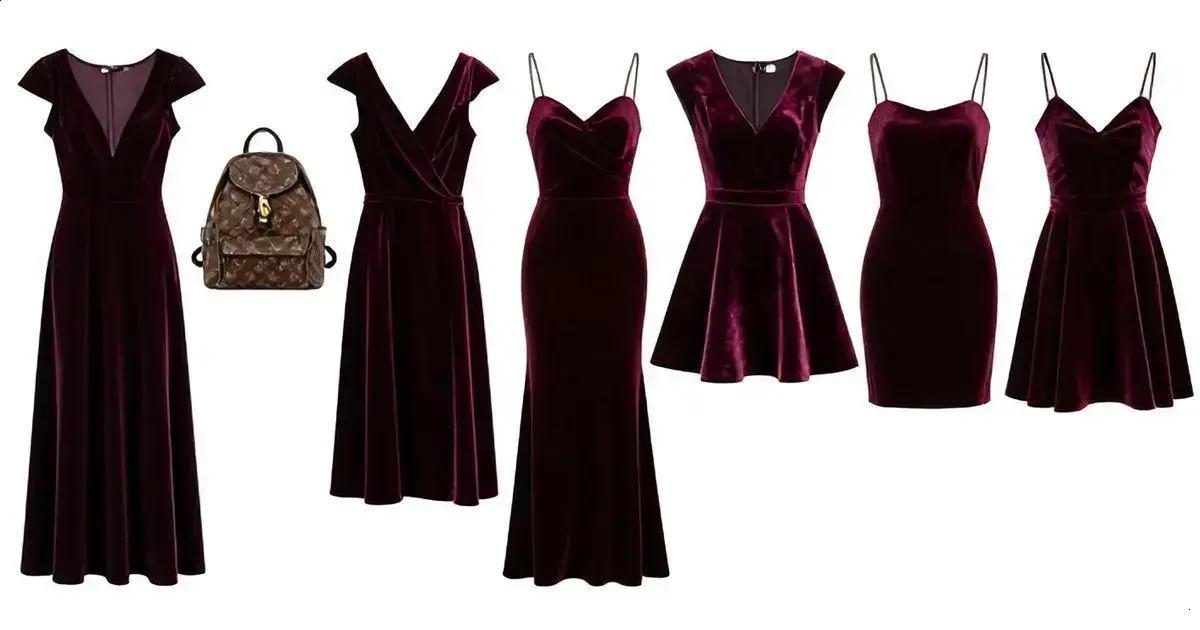 Os Melhores Modelos de Vestido Festa Veludo Os Melhores Modelos de Vestido Festa Veludo