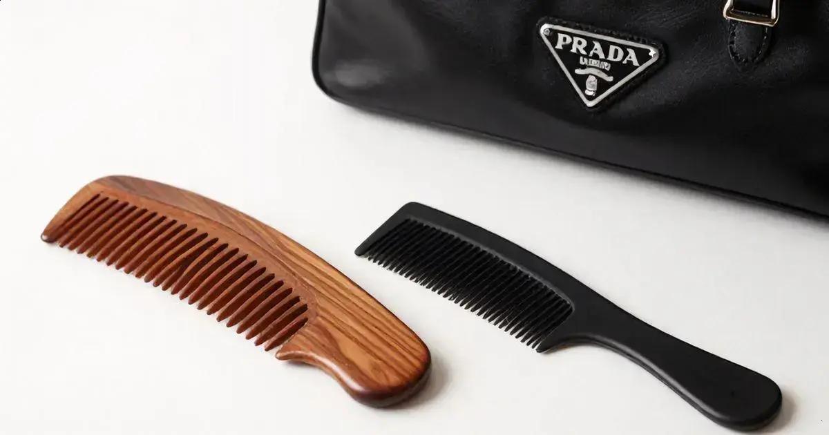 Pente de Madeira Antistatic vs. Pentes de Plástico Pente de Madeira Antistatic vs. Pentes de Plástico
