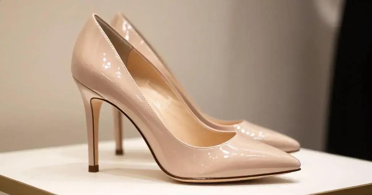 Sapato Scarpin Verniz Rose Salto 8,5 cm: o par perfeito Sapato Scarpin Verniz Rose Salto 8,5 cm: o par perfeito