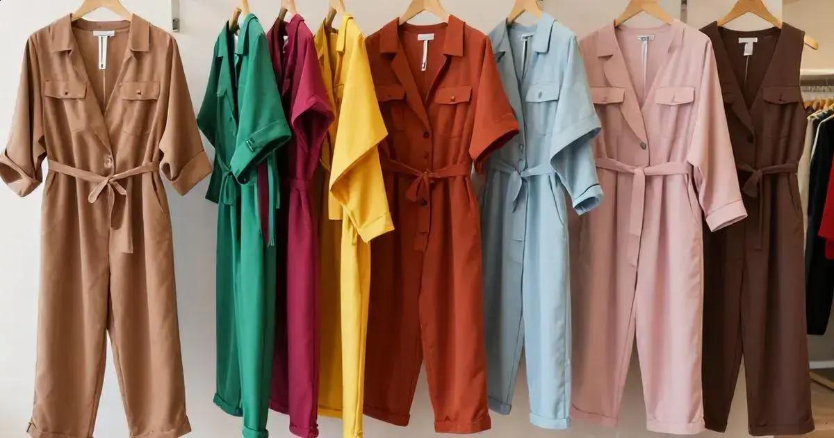 Tendências de cores para macacão pantacourt Tendências de cores para macacão pantacourt