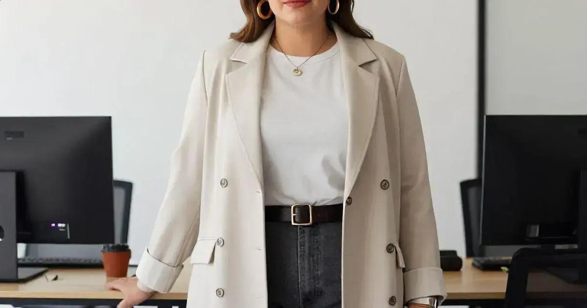 Tendências de moda trabalho plus size para 2023 Tendências de moda trabalho plus size para 2023