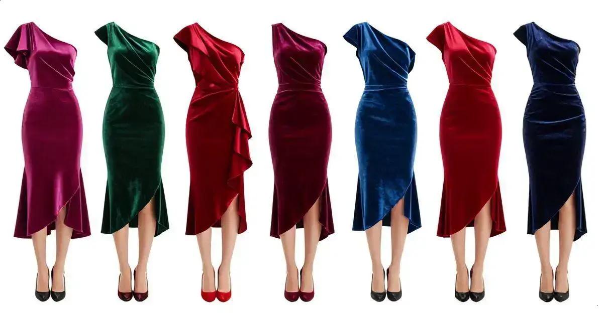 Tendências do Vestido Festa Veludo para a Próxima Temporada Tendências do Vestido Festa Veludo para a Próxima Temporada