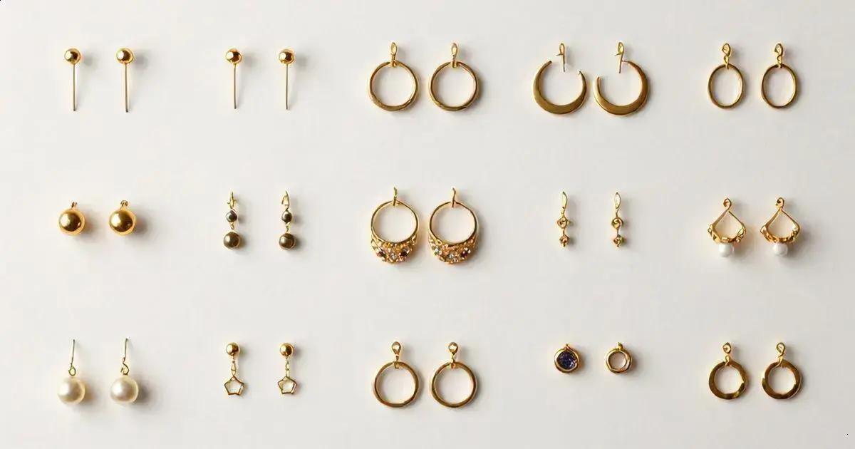 Tipos de Brincos de Ouro e suas Características Tipos de Brincos de Ouro e suas Características