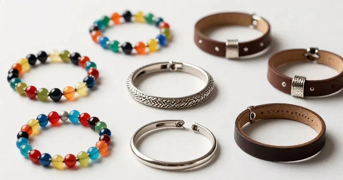 Tipos de pulseira festa incríveis para todas as ocasiões Tipos de pulseira festa incríveis para todas as ocasiões