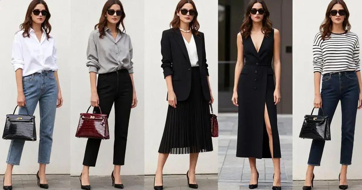 Transições de estilo: sapato slingback e bolsa hermes kelly croco Transições de estilo: sapato slingback e bolsa hermes kelly croco