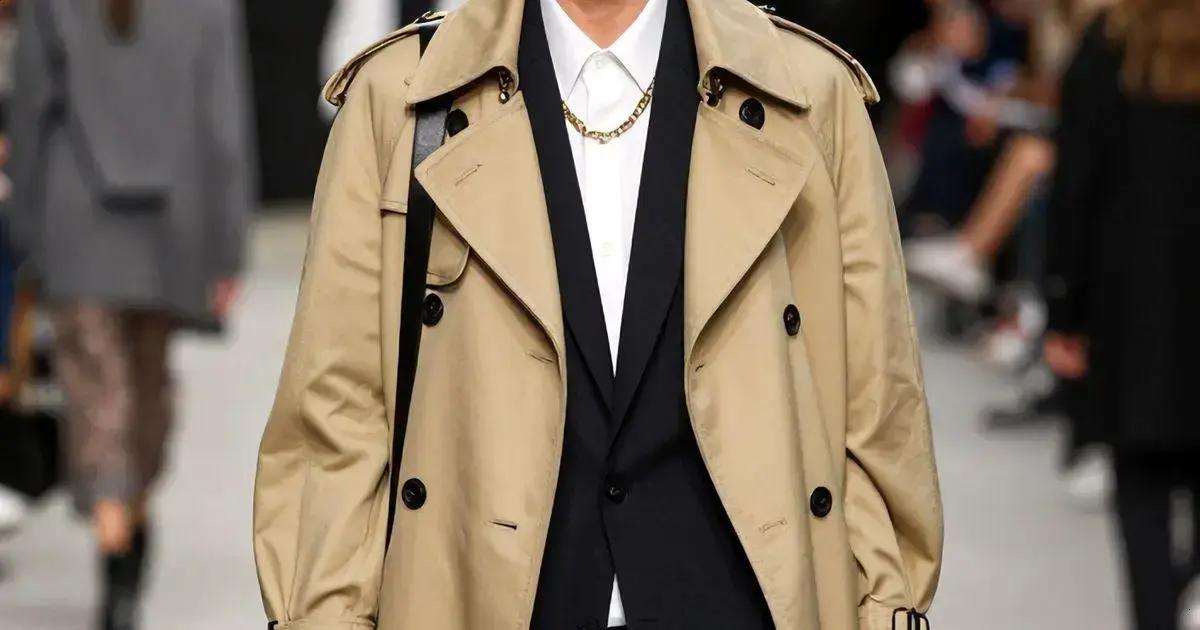 Trench coat vintage e a moda atual Trench coat vintage e a moda atual