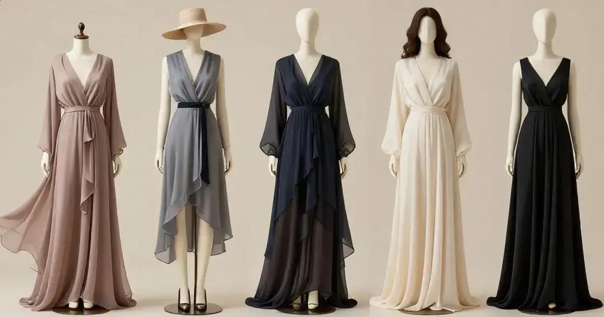 Vantagens do tecido chiffon em roupas e acessórios Vantagens do tecido chiffon em roupas e acessórios