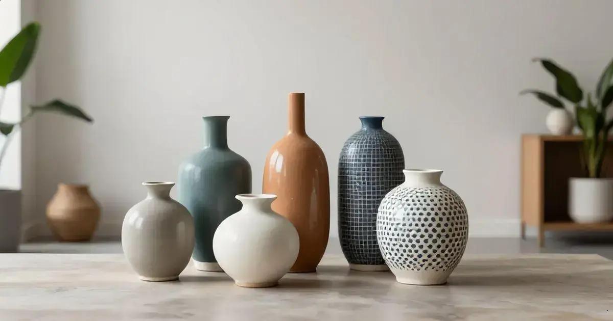 Vasos de Cerâmica e Tendências de Decoração Vasos de Cerâmica e Tendências de Decoração