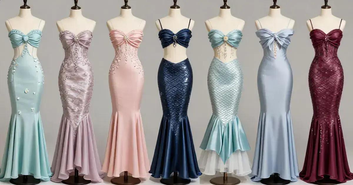 Vestido festa sereia para diferentes tipos de corpo Vestido festa sereia para diferentes tipos de corpo