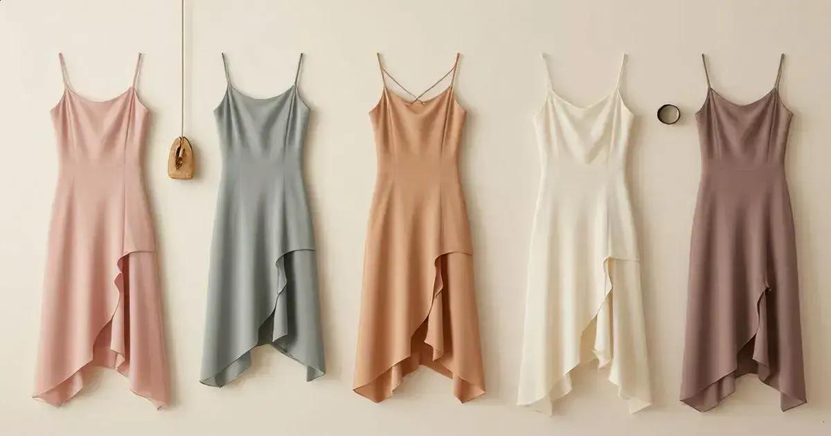 Vestido festa slip dress: tendências da temporada Vestido festa slip dress: tendências da temporada