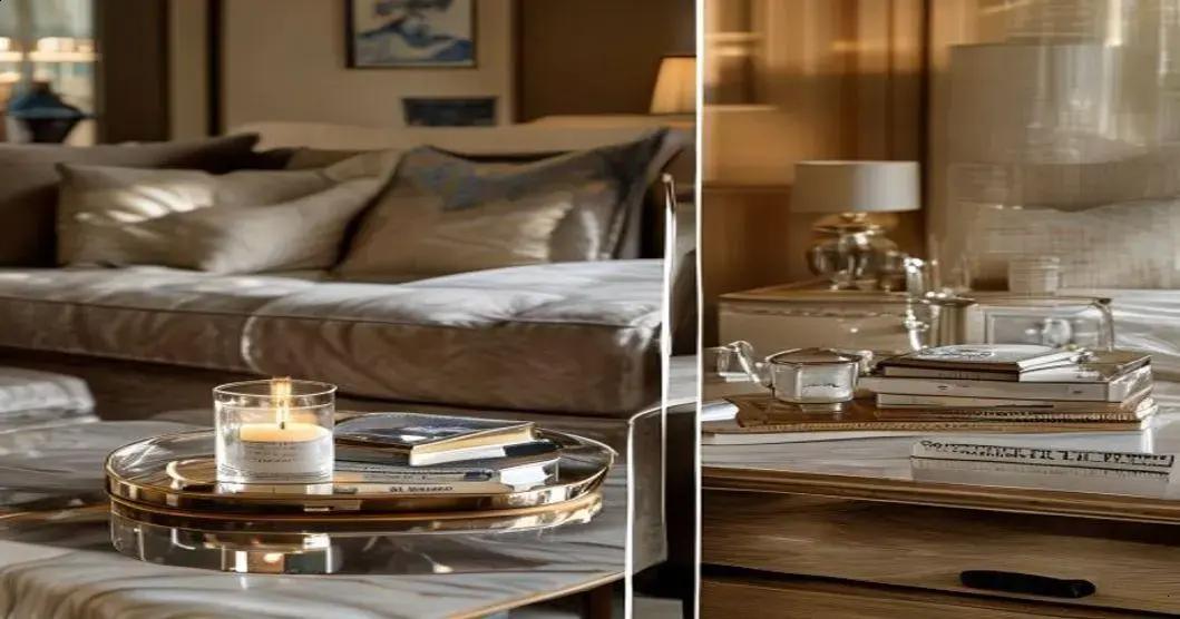 Bandeja Decorativa Espelhada: Sofisticação para Servir e Decorar 3 bandeja decorativa espelhada na sala e no quarto combinacoes de decoracao a hrefhttpswwwparisbolsasc - Moda Italiana - Os Blogs mais Incríveis da Web