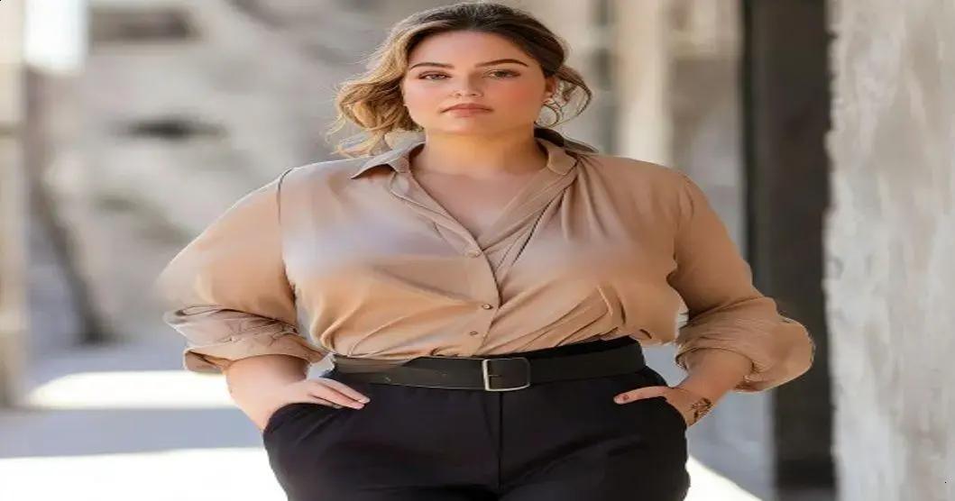 Blusa Transpassada Plus Size: O Corte que Favorece Todas as Silhuetas 1 Blusa Transpassada Plus Size: O Corte que Favorece Todas as Silhuetas