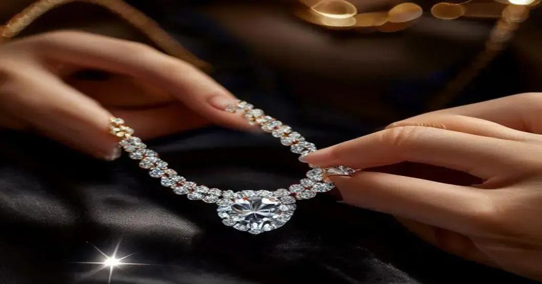 Colar de Diamantes: Brilho Máximo na Joalheria 1 Colar de Diamantes: Brilho Máximo na Joalheria