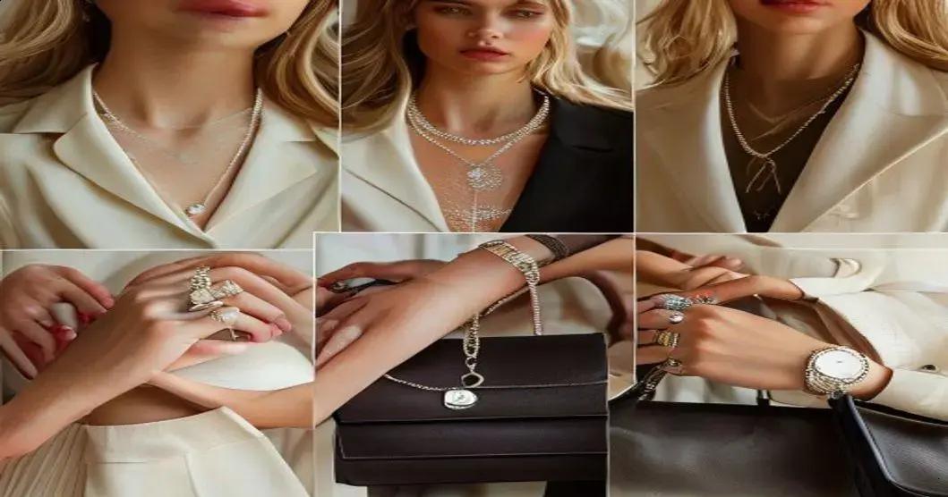 Colar de Diamantes: Brilho Máximo na Joalheria 5 colar de diamantes como combinar com joias e acessorios sem perder a sofisticacao confira a hrefht - Moda Italiana - Os Blogs mais Incríveis da Web