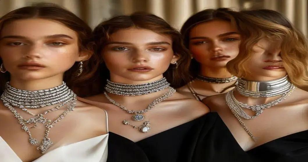 Colar de Diamantes: Brilho Máximo na Joalheria 3 colar de diamantes estilos e designs que valorizam seu rosto e look inspiracao em a hrefhttpswwwpa - Moda Italiana - Os Blogs mais Incríveis da Web