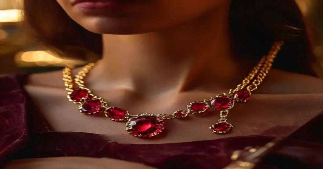 Colar de Rubi: Paixão e Beleza em Uma Joia 1 Colar de Rubi: Paixão e Beleza em Uma Joia