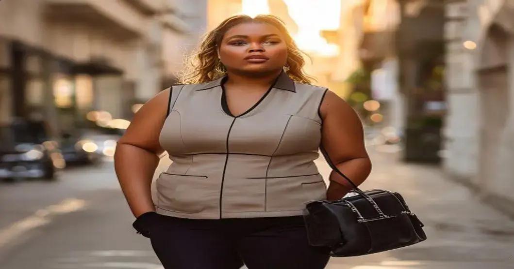 Colete Alongado Plus Size: A Terceira Peça que Transforma o Visual 1 Colete Alongado Plus Size: A Terceira Peça que Transforma o Visual