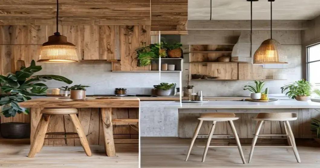 Banqueta Alta de Madeira: Charme Rústico para Cozinhas e Bares 5 combinacoes de decoracao com banqueta alta de madeira estilos rustico industrial e moderno saiba ma - Moda Italiana - Os Blogs mais Incríveis da Web