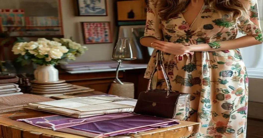 Tecido Jacquard Floral: Elegância e Detalhes Ricos 3 como escolher tecido jacquard floral para roupas e vestidos combinacao com a a hrefhttpswwwparisbol - Moda Italiana - Os Blogs mais Incríveis da Web