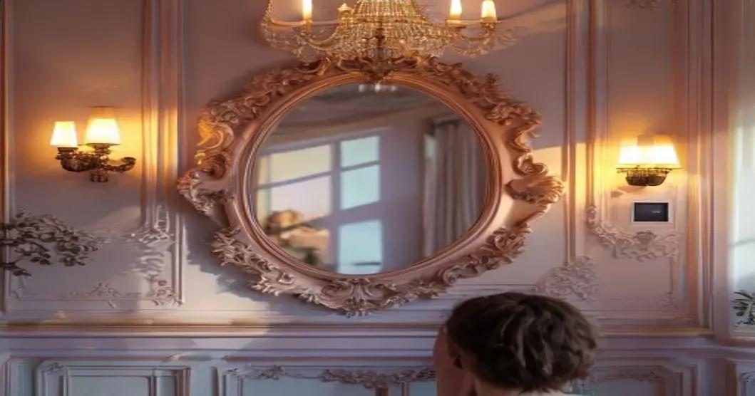 Espelho com Moldura Provençal: Elegância Clássica na Decoração 4 dicas de iluminacao que valorizam seu espelho com moldura provencal a hrefhttpswwwparisbolsascombrso - Moda Italiana - Os Blogs mais Incríveis da Web