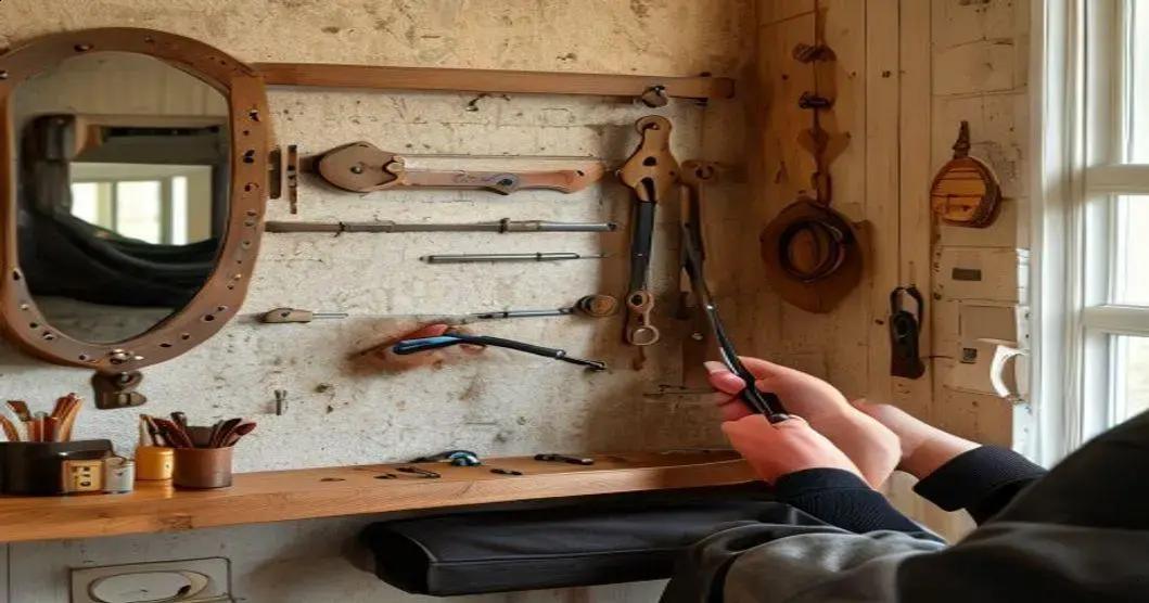 Cabideiro de Parede Vintage: Organização com Toque Retrô 5 diy instalar seu cabideiro de parede vintage passo a passo dicas de estilo com a hrefhttpswwwparisb - Moda Italiana - Os Blogs mais Incríveis da Web