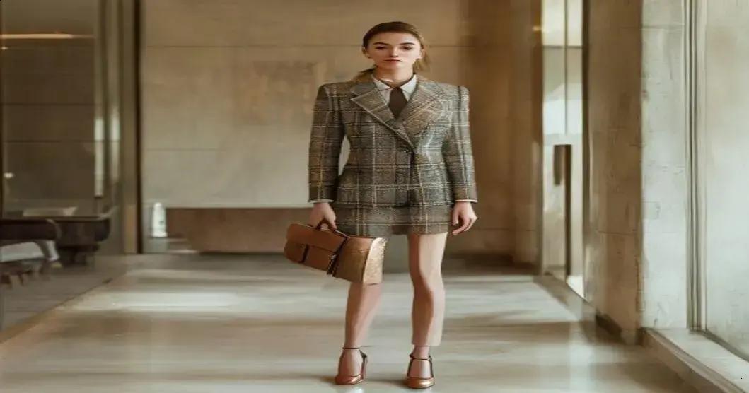 Estampa Xadrez Vintage: O Padrão que Nunca Sai de Moda 3 estampa xadrez vintage em looks formais dicas para usar com a a hrefhttpswwwparisbolsascombrbolsa pr - Moda Italiana - Os Blogs mais Incríveis da Web