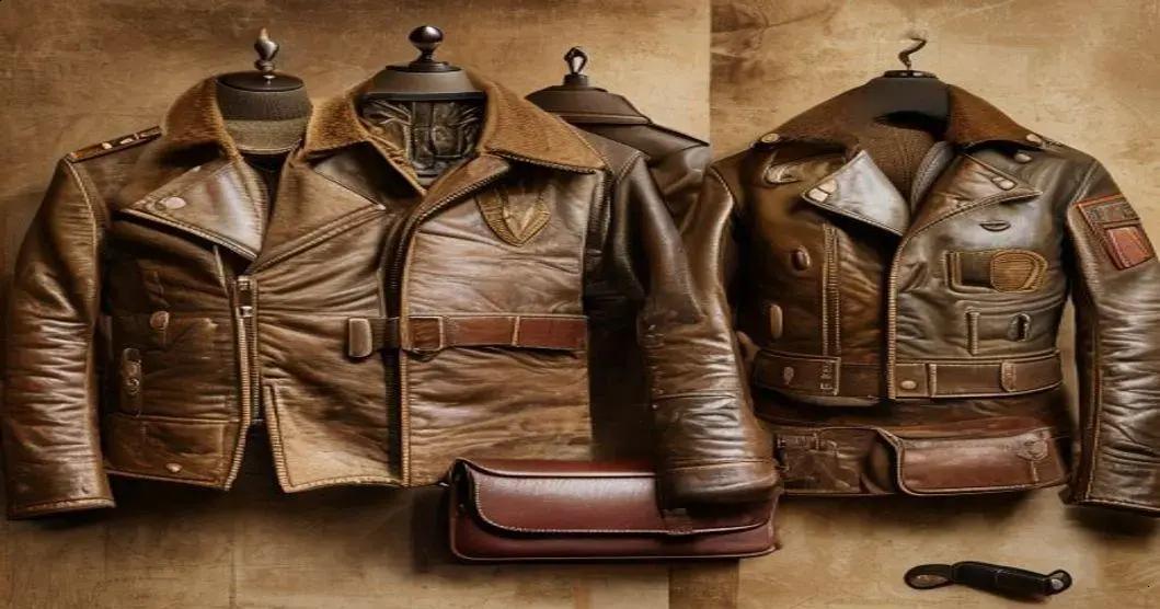 História da Jaqueta de Couro: Da Rebeldia ao Estilo Atemporal 2 historia da jaqueta de couro origens militares primeiras pecas e evolucao funcional veja tambem a a - Moda Italiana - Os Blogs mais Incríveis da Web