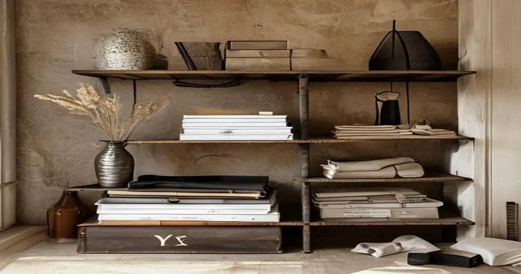 Prateleira de Ferro e Madeira: Organização com Toque Industrial 4 ideias de decoracao com prateleira de ferro e madeira para sala quarto e escritorio a hrefhttpswwwpa - Moda Italiana - Os Blogs mais Incríveis da Web