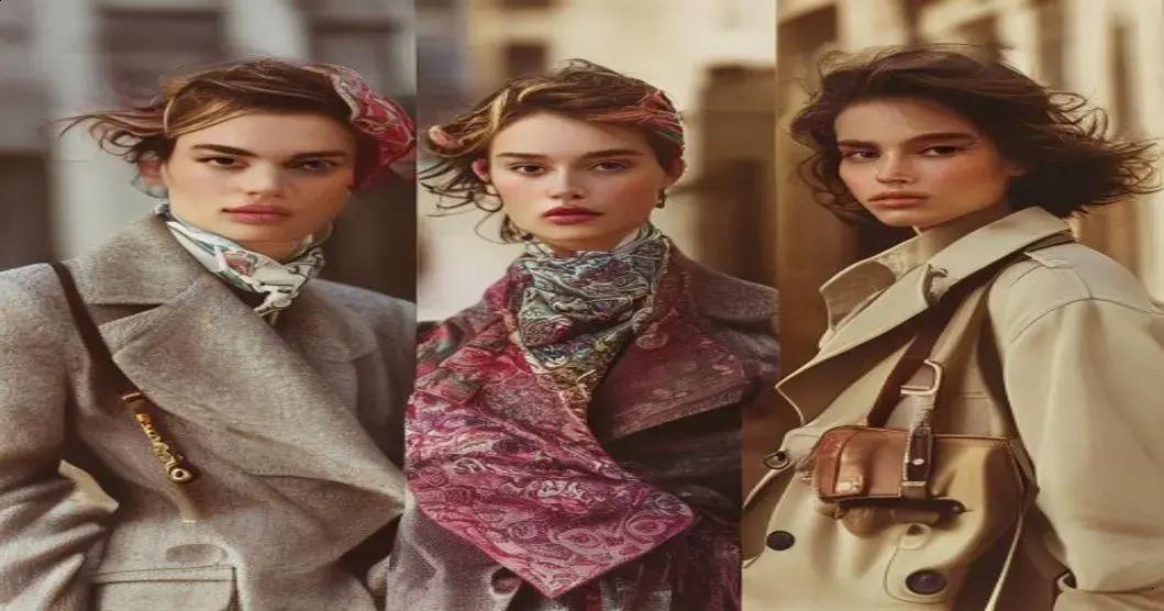 Lenço Bandana: O Acessório Despojado que Nunca Sai de Moda 4 lenco bandana como acessorio combine com casacos e vestidos da sua a hrefhttpswwwparisbolsascombrrou - Moda Italiana - Os Blogs mais Incríveis da Web