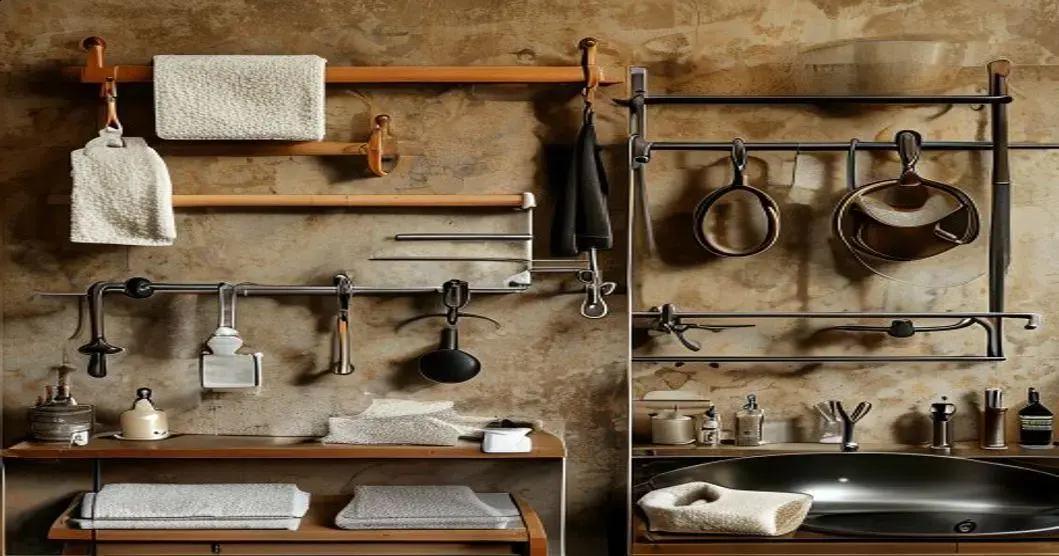 Cabideiro de Parede Vintage: Organização com Toque Retrô 4 materiais acabamentos e manutencao do cabideiro de parede vintage combine com a hrefhttpswwwparisbo - Moda Italiana - Os Blogs mais Incríveis da Web