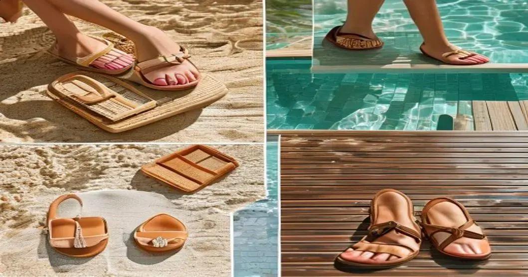 Sandália Rasteira Praia: Conforto e Estilo para os Pés 3 sandalia rasteira praia modelos ideais para areia piscina e passeio inspiracoes com a hrefhttpswwwp - Moda Italiana - Os Blogs mais Incríveis da Web