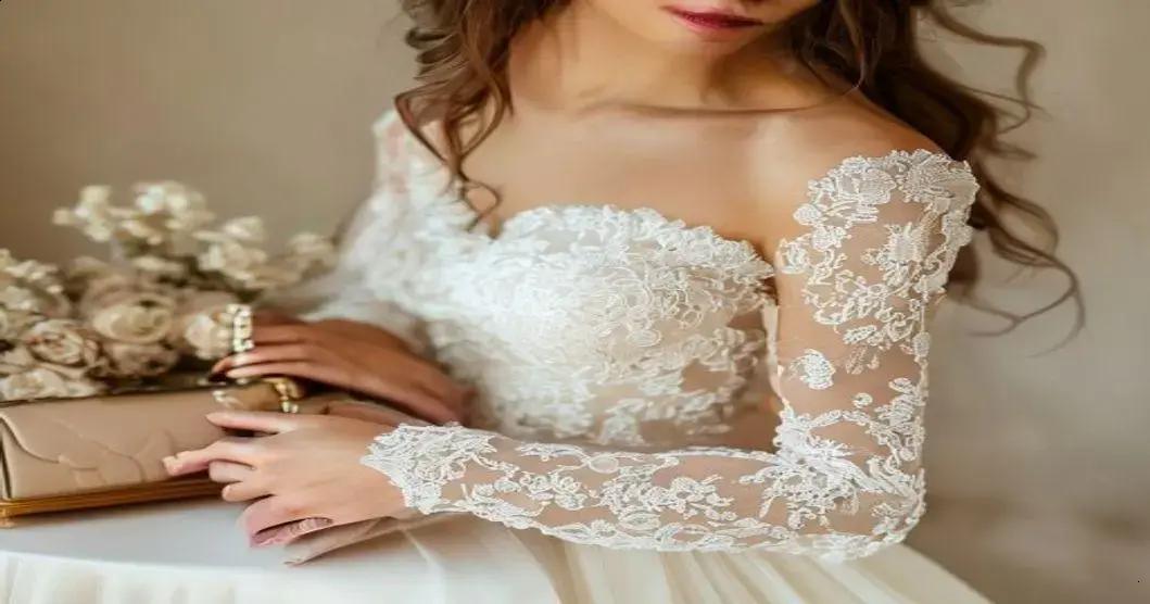 Vestido de Noiva de Manga Longa: Elegância e Tradição 1 Vestido de Noiva de Manga Longa: Elegância e Tradição