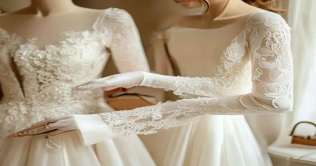 Vestido de noiva de manga longa: escolha do tecido, caimento e silhueta Vestido de noiva de manga longa: escolha do tecido, caimento e silhueta